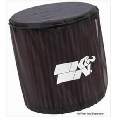K&N DryCharger Round Straight Filter Wrap (Black) - 22-8045DK